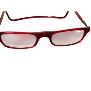 CliC Magnetic Front Connection Read‎ Glasses FRAMES Adjustable Neck Wrap Readers